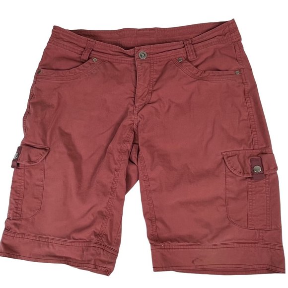 Kuhl Shorts Kuhl Splash Cargo Shorts Womens Red Outdoor Gorpcore